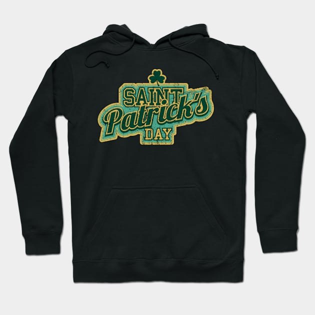 St patrick Retro Hoodie by Draw One Last Breath Horror 